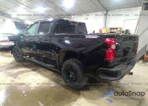 2020 Chevrolet Silverado 1500 4Wd Short Bed Lt Trail Boss from USA, damaged, VIN 1GCPYFEL2LZ350761